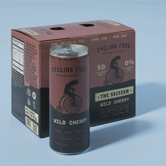 Cycling Frog: Wild Cherry Seltzer 6pck