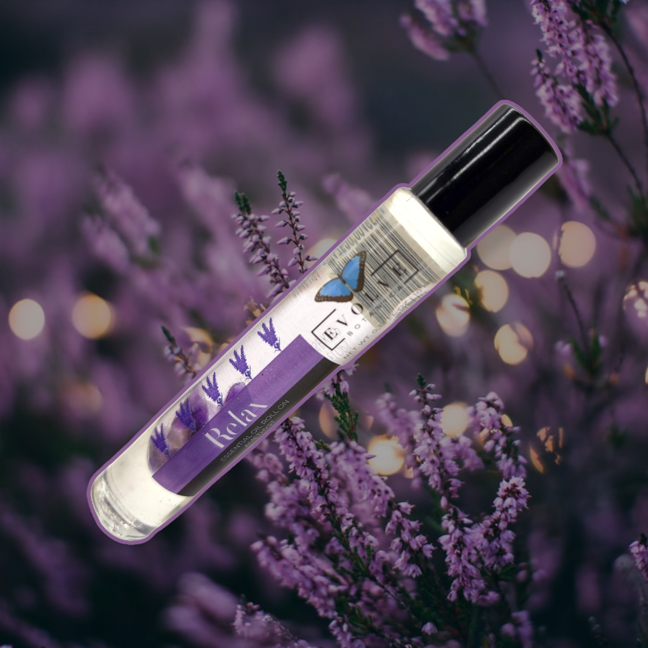 Gemstone Essential Oil Roll on - Relax