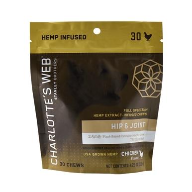 Charlottes Web - CBD Pet Edible - Full Spectrum Hip & Joint Chews - 75mg