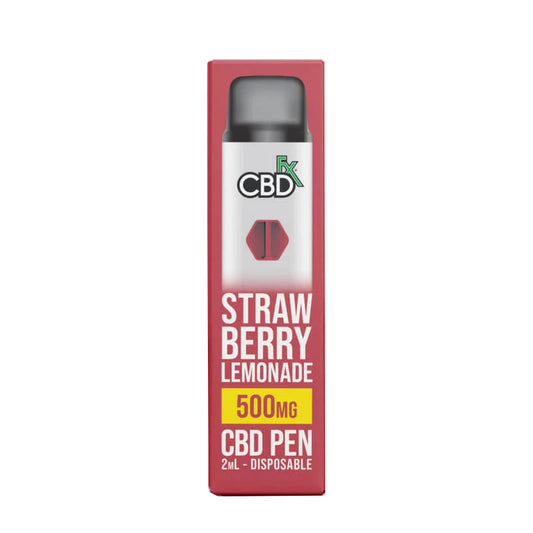 CBDfx - CBD Vape Pen - Strawberry Lemonade - 500mg