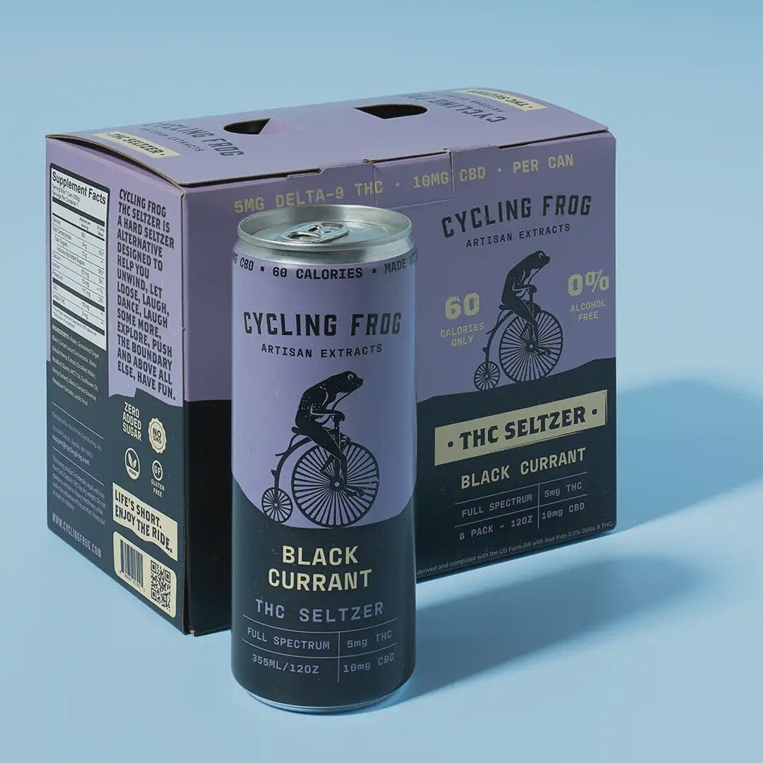 Cycling Frog: Black Currant Seltzer 6pck